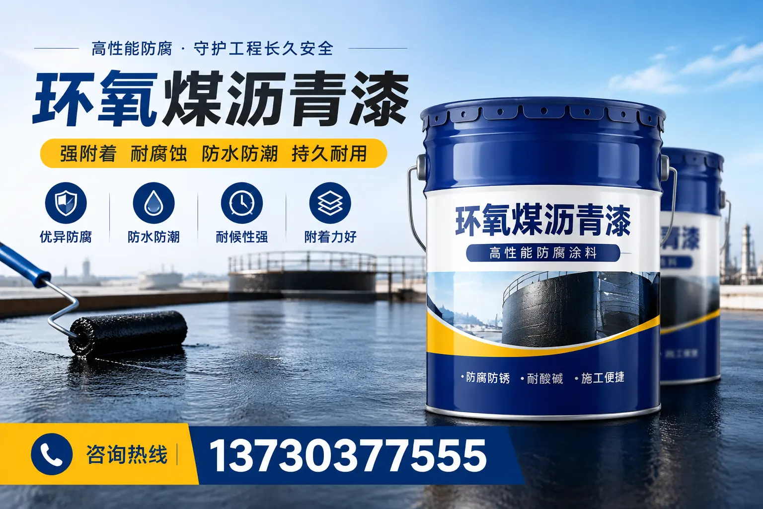 如何判断环氧煤沥青漆的质量?汪清消费者指南